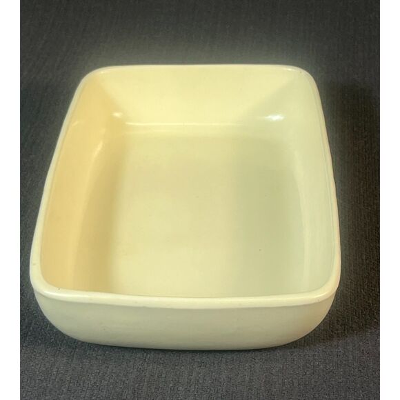 Vintage Haeger Pottery USA Shallow Planter Dish Bone White - Picture 6 of 9